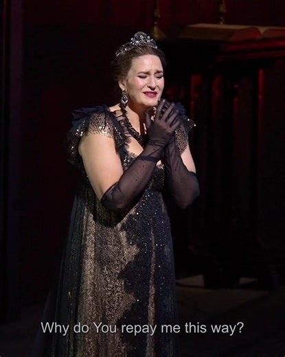 Soprano sensation Lise Davidsen stars in the title role of Puccini’s Tosca—live in cinemas 23 November. | The Metropolitan Opera
