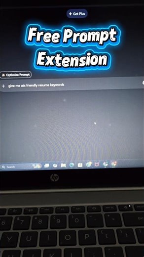 Stop Writing Bad Prompts: Use This Free Prompt Optimizer Extension#shorts#PromptEngineering#chatgpt