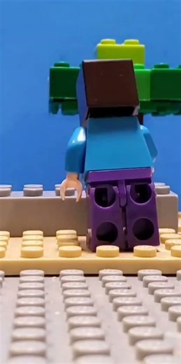 Lego Minecraft, stop motion