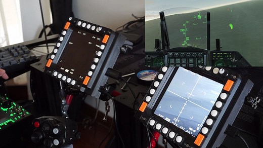 倒飞出品Dcs通用型MFCD玩家演示视频