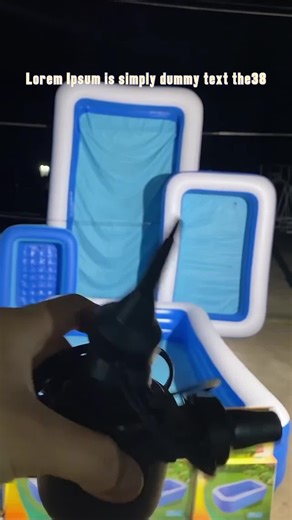 Children's with Family inflatable swimming pool thickened wear-resistant swimming pool cartoon design swimming pool toy pool