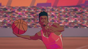 Basketball 2D animation