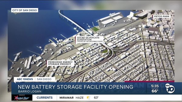 New battery storage facility set to open in Barrio Logan