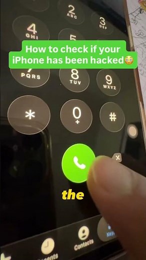 how to check if your iphone has been hacked? #iphone #iphonepromax #iphoneair #ios