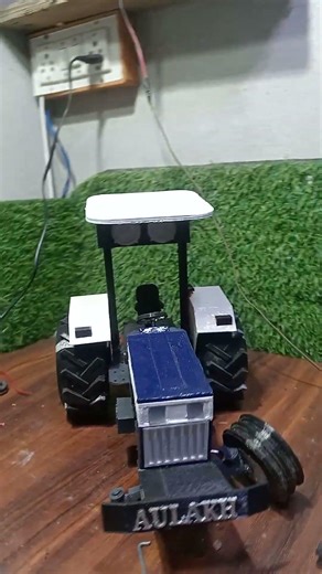 Swaraj 744 Tractor Model Front Axcel End Tut Gya #aulakhmodelmaker #shortsviral #trending