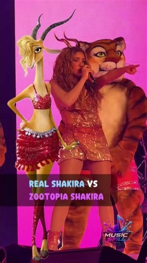 Shakira Meets Gazelle! 🦌🎤