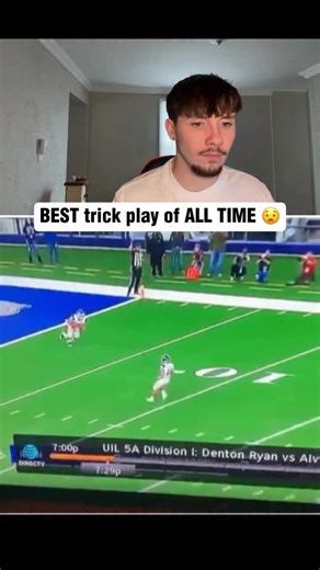 This trick play was INSANE 🤯 FOLLOW (@whoisdwave) for DAILY videos 🎥 #football #nfl #athlete #espn #sportscenter #reactionvideo #fypage #sports | David Cid