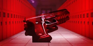 Weapon and ammunition found at Spring Valley school