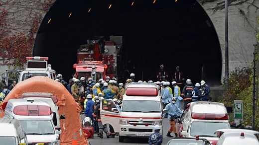 At least 9 killed in Japan tunnel collapse | CBC News
