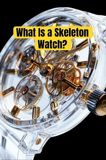 🔍 What Is a Skeleton Watch? | Mechanical Art on Your Wrist