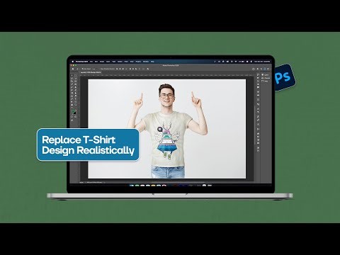 Replace T-Shirt Design Realistically | Photoshop Guide