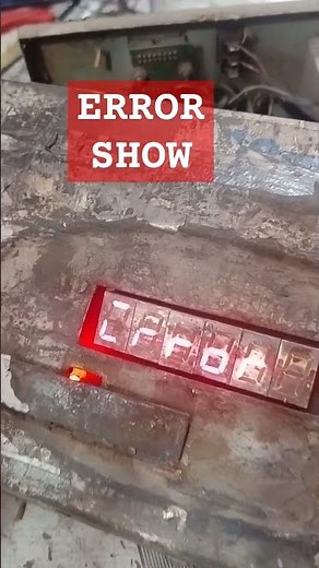 DIGITAL WEIGHT SCALE DISPLAY 'ERROR'. reasons repair