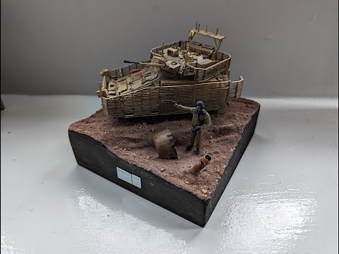 Scimitar Mk2 Afghanistan Diorama | 1/35 Model
