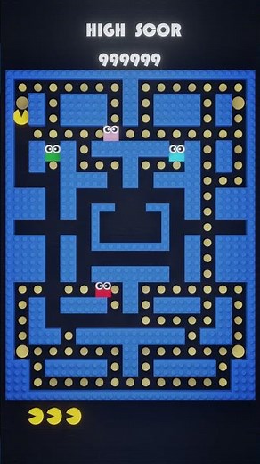LEGO Pac-Man Comes to Life!