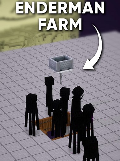 Minecraft Tutorial: 1 Hit Enderman XP Farm