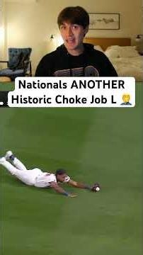 Nationals ANOTHER Historic Choke Job Loss 🤦‍♂️