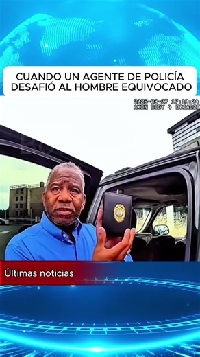 WHEN A POLICE OFFICER CHALLENGED THE WRONG MAN #cops#usa#foryoupage #news