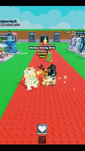 Money Money Bros Troll In Roblox #shorts #roblox