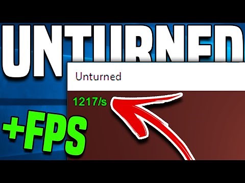HOW TO MASSIVELY INCREASE YOUR UNTURNED FPS!! (Updated 2025)