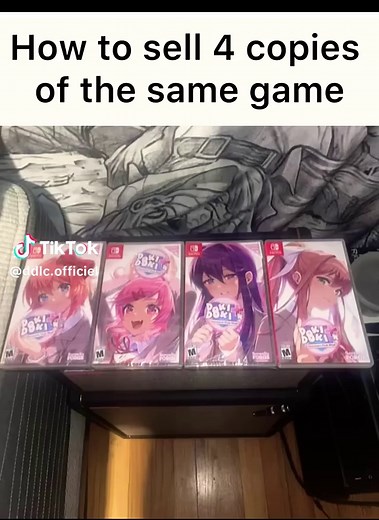 “DDLC plus new Switch edition” #ddlc #ddlcplus #dokidokiliteratureclubplus #switch2 #switch