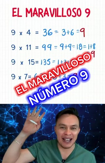 El marvilloso número 9 en matemáticas