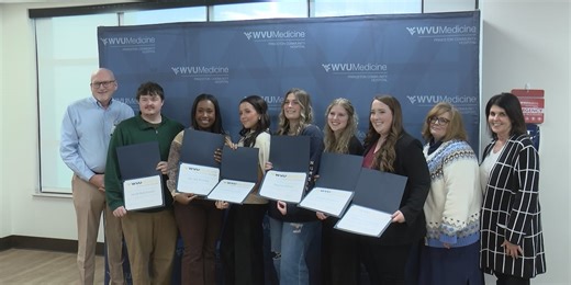 Nursing students sign with WVU Medicine Princeton Community Hospital’s aspiring nurse program