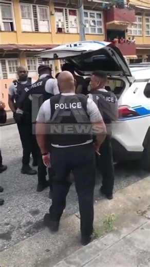 Two men were detained by police in East Port of Spain during Peace Walk on Wednesday June 3rd, 2026