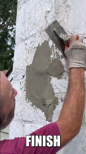 How To Repair A Cracked Stucco Chimney DIY Easy