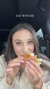101K views · 93 reactions | Fast food just hits when you’re alone in your car! Might be one of my favorite things to do tbh! Number one extra saucy with a Coke @mcdonalds | Sierra Dallas | Facebook