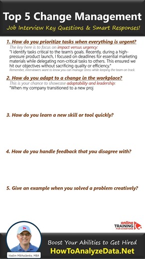 209K views · 702 reactions | Top 5 Change Management Interview Key...