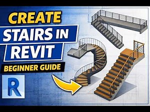 CREATE STAIRS IN REVIT (BEGINNER GUIDE)