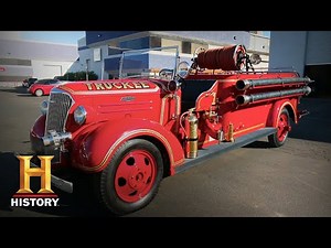 Counting Cars: STUNNING 1937 Fire Truck is American History (Season 9) | History