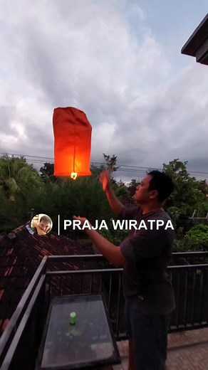 Cara membuat lampion terbang/balon gas terbang sendiri dirumah dengan kertas jagung murah #lampion #lampionkertas #balongas #kreatif #tutorial | Praja Wiratpa