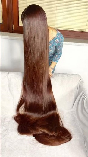 My silky hair