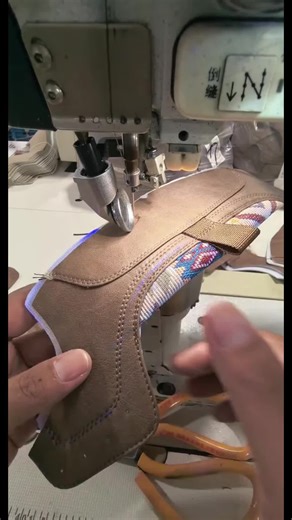 Automatic Shoe Factory Sewing Process Explained