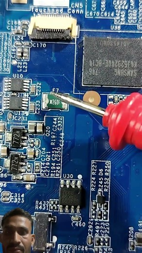 Laptop Motherboard Fuse Repair 🔥 SMD Fuse Testing & Replacement | PCB Level Fix #shorts