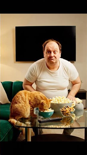 This Cat Has a Remote Control for Humans 😂🐱📺 #shorts #cat