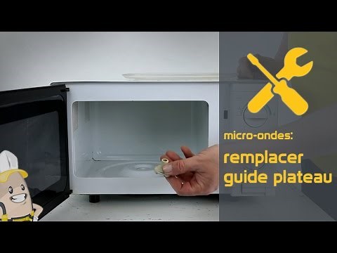 Remplacer le guide plateau de votre micro-ondes | La méthode Référencepieces.fr