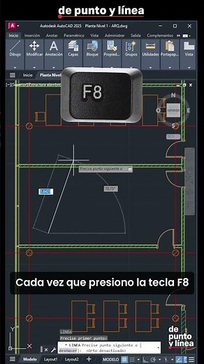How to Activate Ortho Mode in AutoCAD | BASIC AUTOCAD COURSE 28