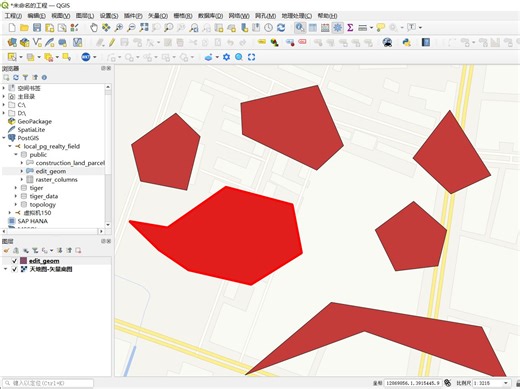 GIS基操案例_可视化PostgreSQL的空间数据(使用qgis)