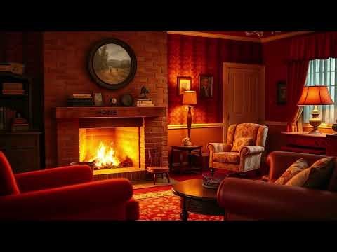 10 Hours of Fireplace Sounds 🔥 Relaxing Crackling Fire (4K) for Sleep