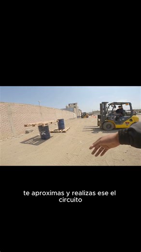 Aprendiendo a operar un montacargas Parte: 06 #forklift #montacargas #maquinariapesada