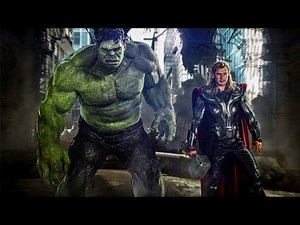 The Avengers Clip - “Hulk Punching Thor” (2012)
