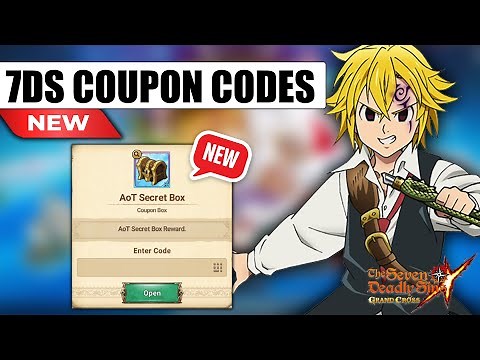 7DS CODES 2025 - SEVEN DEADLY SINS GRAND CROSS CODES