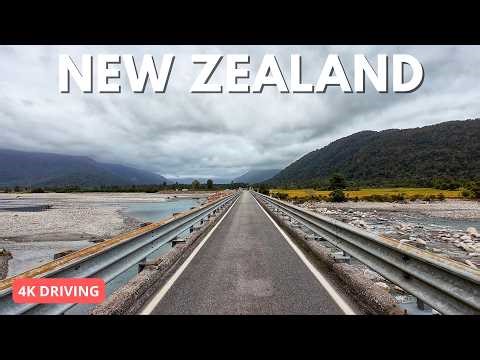 Discovering the Southern Alps | Road 6 Scenic Drive in 4K