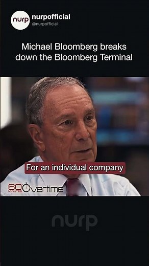 The power of the Bloomberg Terminal 🤯
