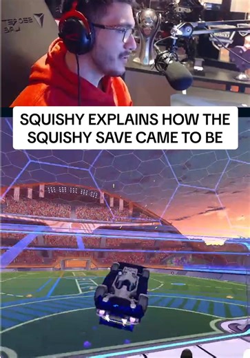 SQUISHY EXPLAINS HOW THE SQUISHY SAVE CAME TO BE #rocketleague #rocketleaguehighlights #squishymuffinz #squishysave