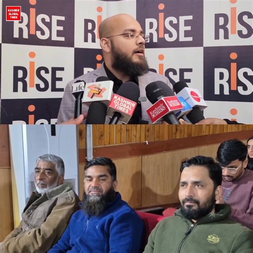 Today, RISE—an Institute by IITians—hosted the RISE Felicitation Event to honor and celebrate the accomplishments of its talented students. The event took place at Tagore Hall, Wazir Bagh, Srinagar. The programme has now successfully concluded. | Kashmir Global Times