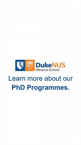 What’s next for your research career? If you’re ready to go beyond the routine and lead your own discoveries, the Duke-NUS PhD Programmes were built for you. Join a fully funded, world-class training ground where science, medicine, and innovation intersect — and where ambitious researchers become leaders. Whether you're drawn to biomedical science or computational biology, you’ll work alongside top scientists and contribute to real impact. Choose your path: 🔬 Integrated Biology & Medicine (IBM)