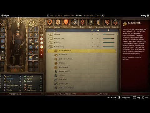 How To Unlock Hidden Horse Perk Good Old Pebbles - Kingdom Come Deliverance 2 (KCD2) - PS5 Pro